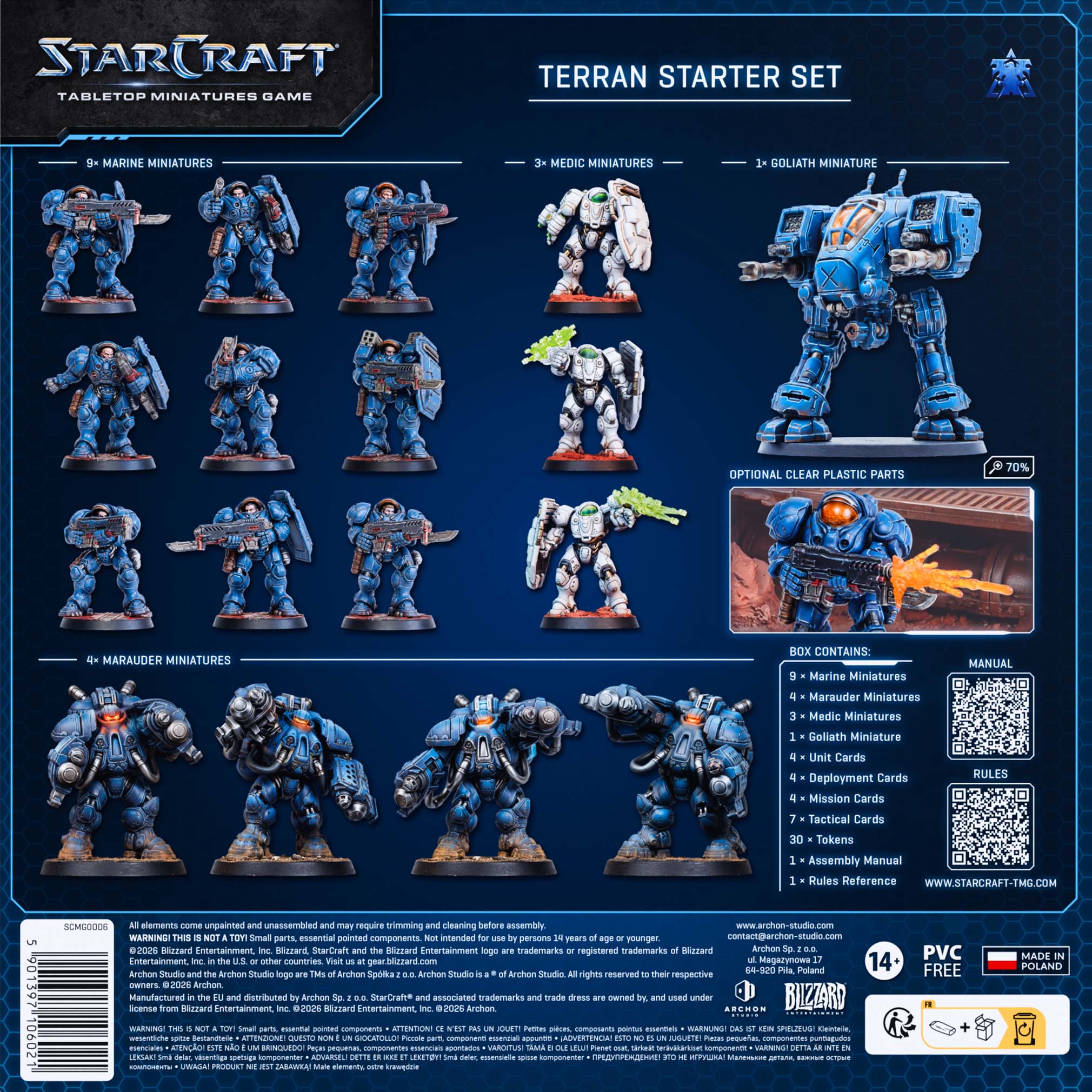 StarCraft TMG: Terran: Starter Set