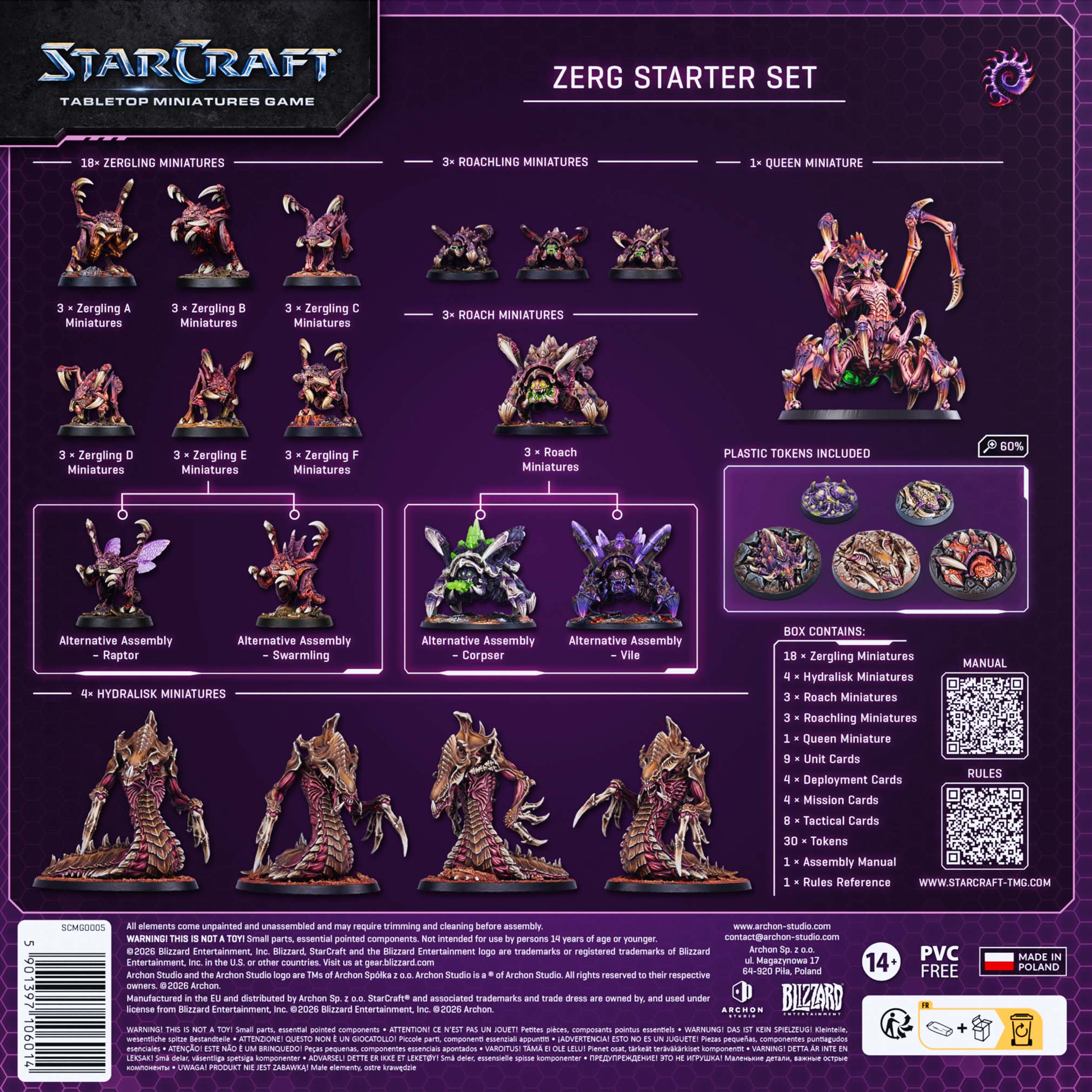 StarCraft TMG: Zerg: Starter Set