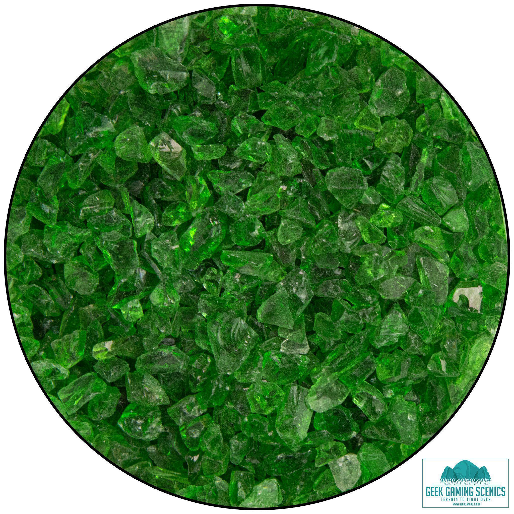 Weird Crystals Large - Dark Green - Geek Gaming Scenics