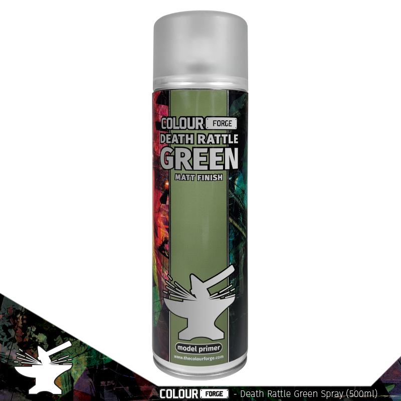 Colour Forge Spray: Death Rattle Green