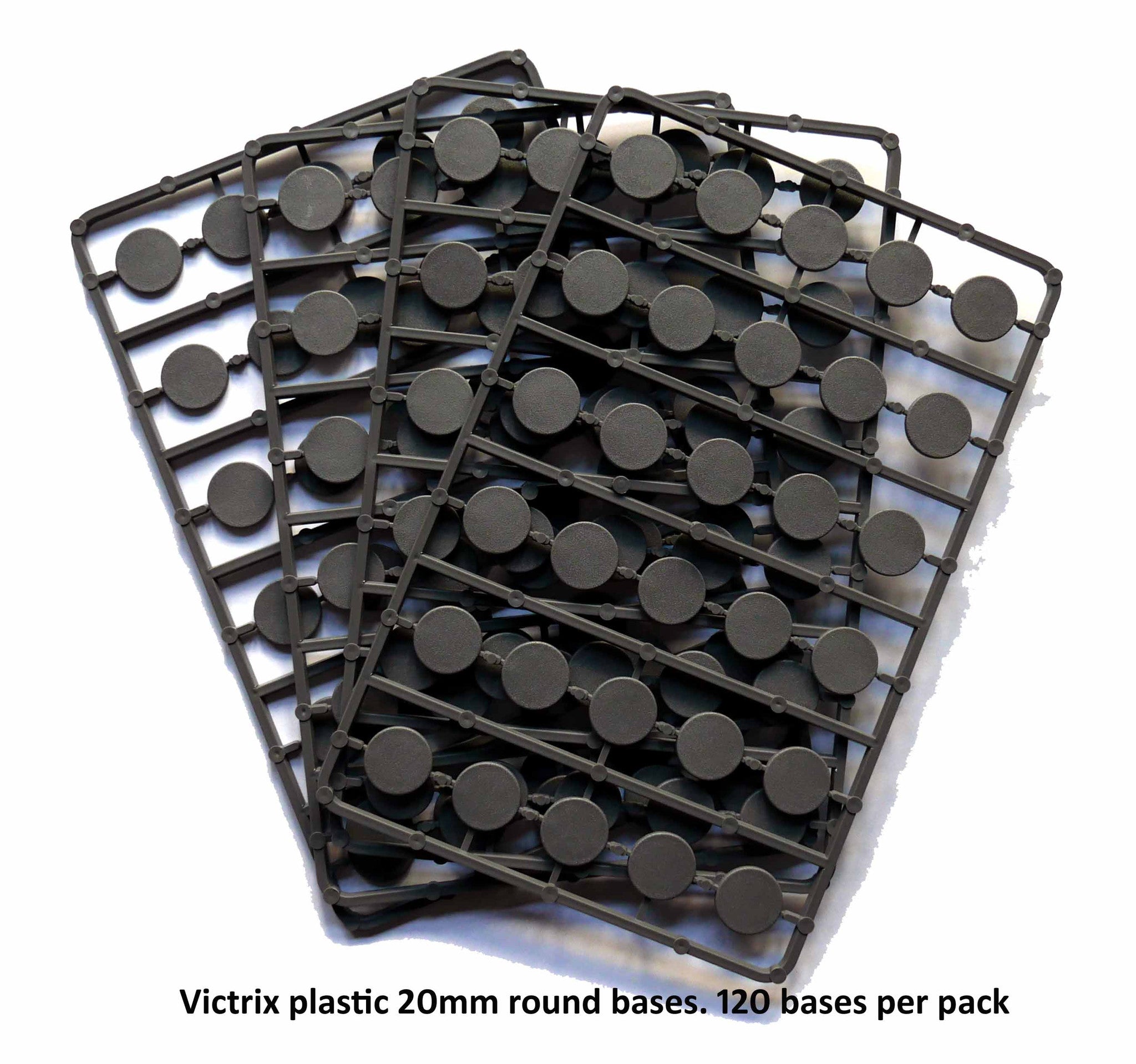 Victrix Limited: 20mm round plastic bases.
