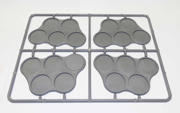 Victrix Limited: Plastic Bases Set 8. Skirmish movement trays for 25mm round bases.