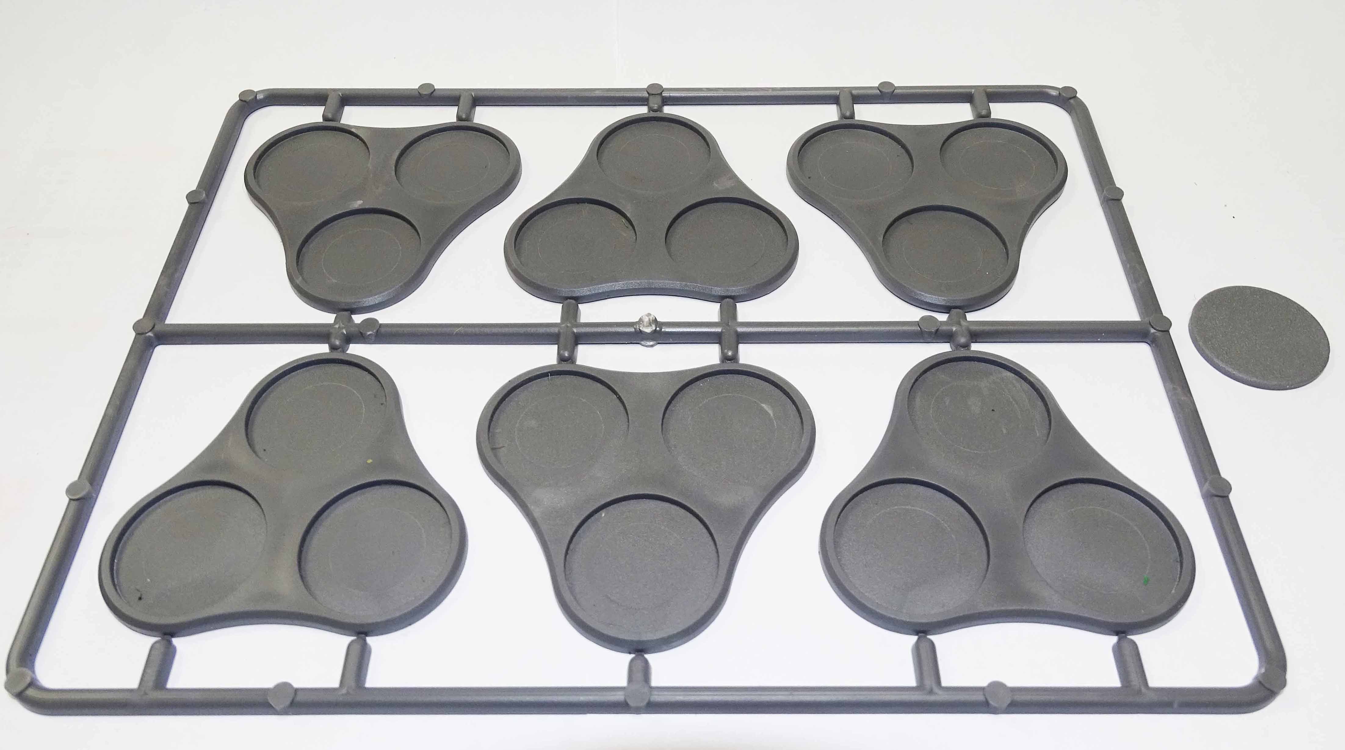 Victrix Limited: Plastic Bases Set 9 - Skirmish Movement Trays for 25mm Round Bases