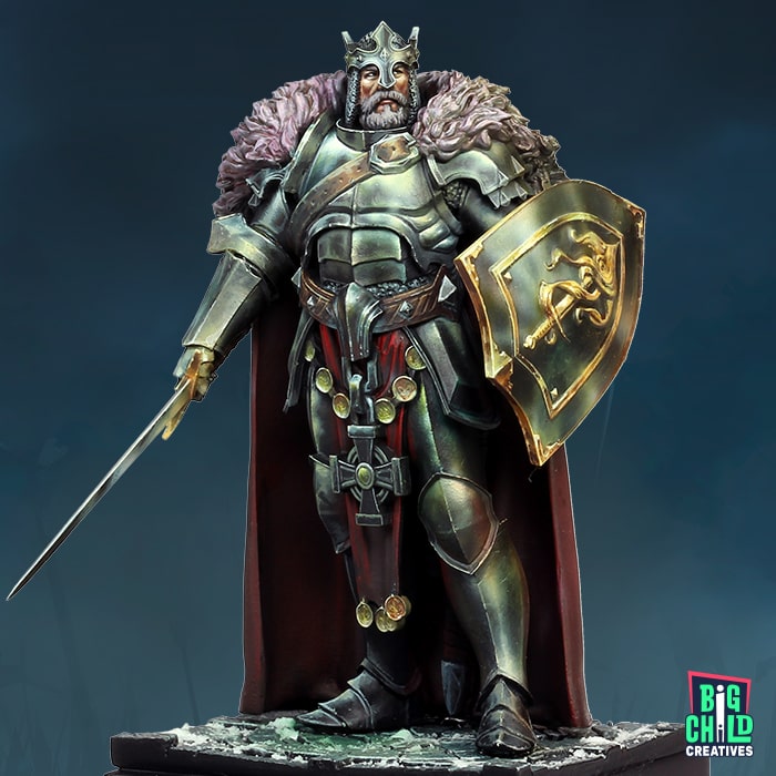 Big Child Creatives: King Arthur Pendragon - 75mm