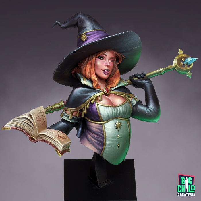 Big Child Creatives: Kat, Witch's Apprentice - Bust