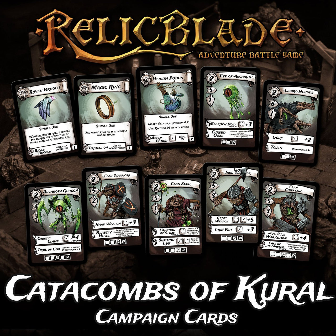 Relicblade: Catacombs of Kural (Cards Only)