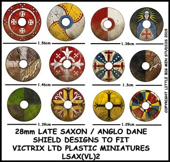 Victrix Limited: Late Saxon / Anglo Dane Shield Designs LSAX 2