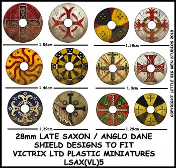 Victrix Limited: Late Saxon / Anglo Dane Shield Designs LSAX 5