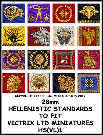 Victrix Limited: Macedonian Greek Cavalry Banner Sheet