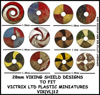 Victrix Limited: Viking Shield Designs VIK 12
