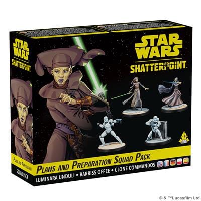 Star Wars: Shatterpoint - Plans and Preperation: Luminara Unduli Squad Pack