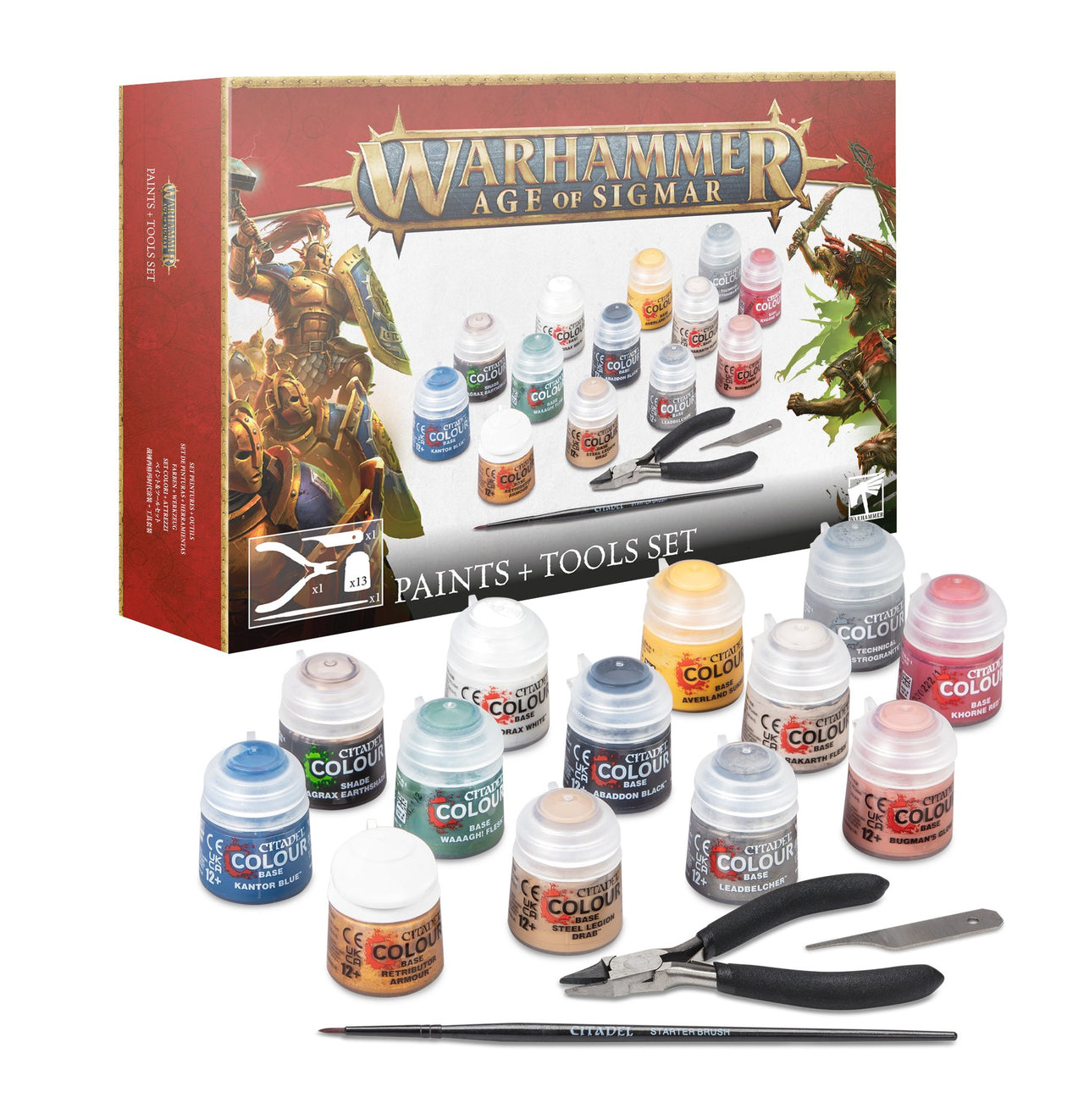 [4th Edition] Age of Sigmar: Paints+Tools