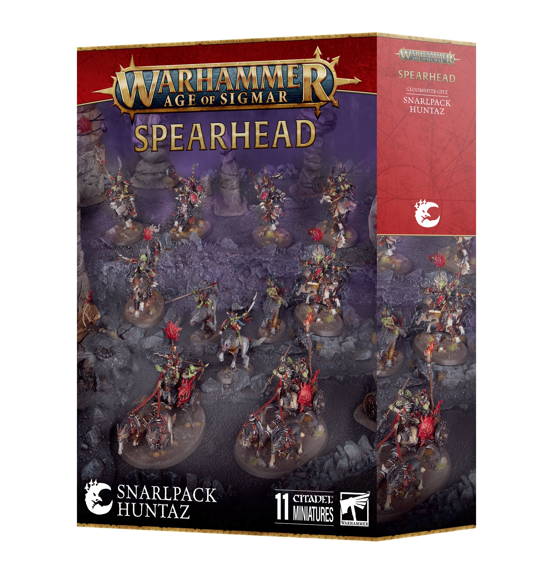 Gloomspite Gitz: Spearhead: Snarlpack Huntaz