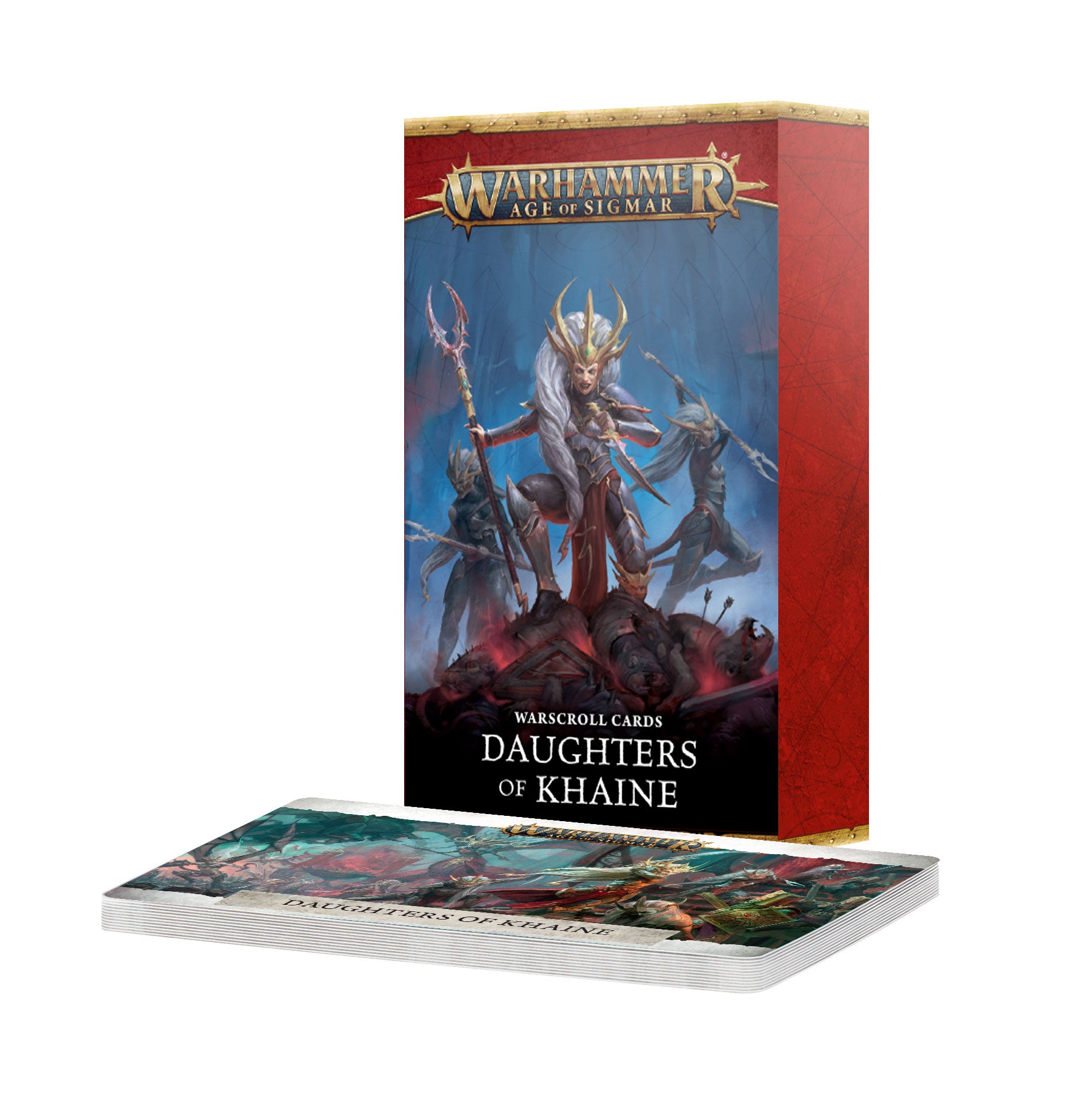 Daughters Of Khaine: Warscroll Cards [4Th Edition]