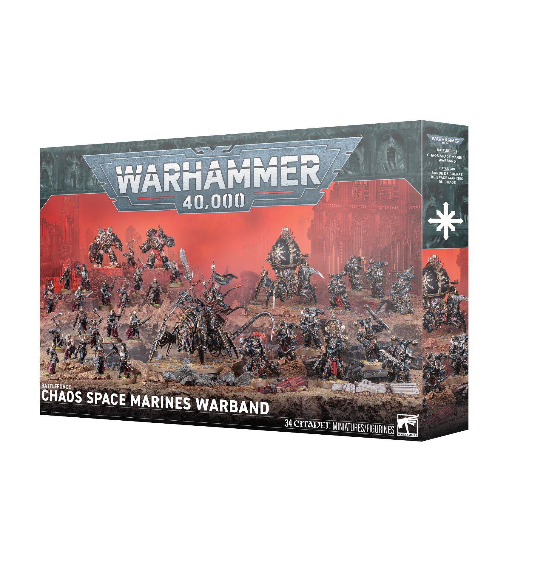 Chaos Space Marines: Warband 11th Edition Battleforce