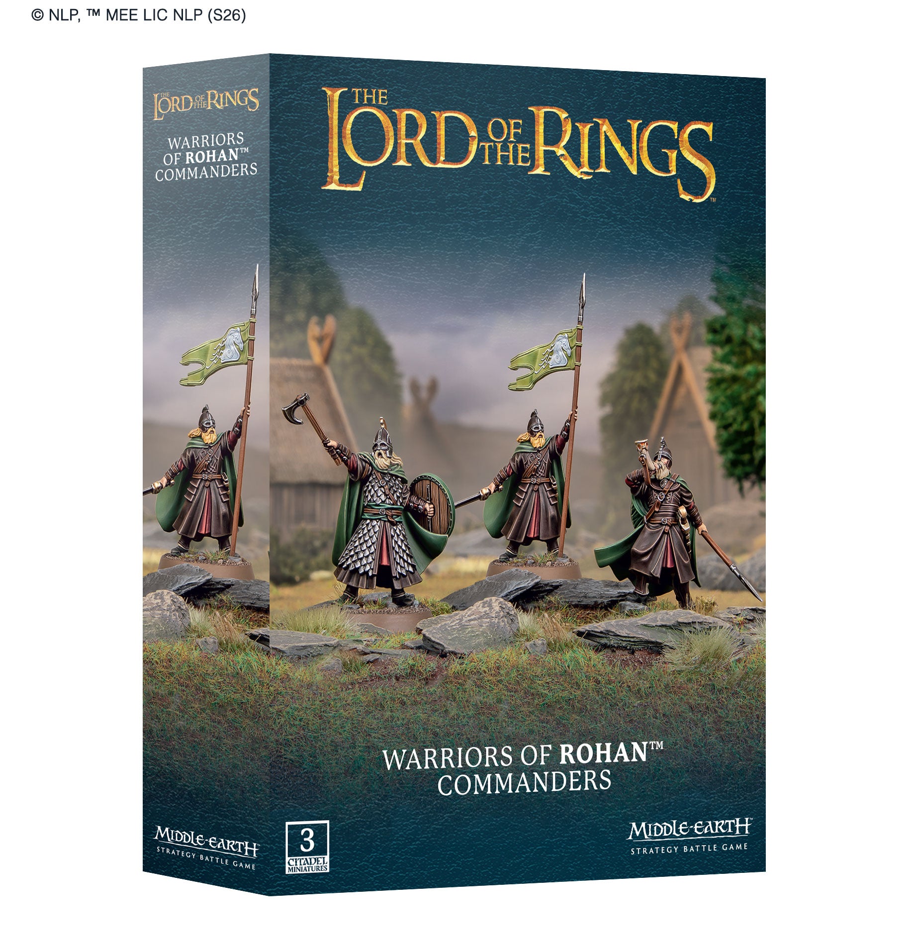 Lord Of The Rings: Middle-Earth Sbg: Warriors Of Rohan Commanders