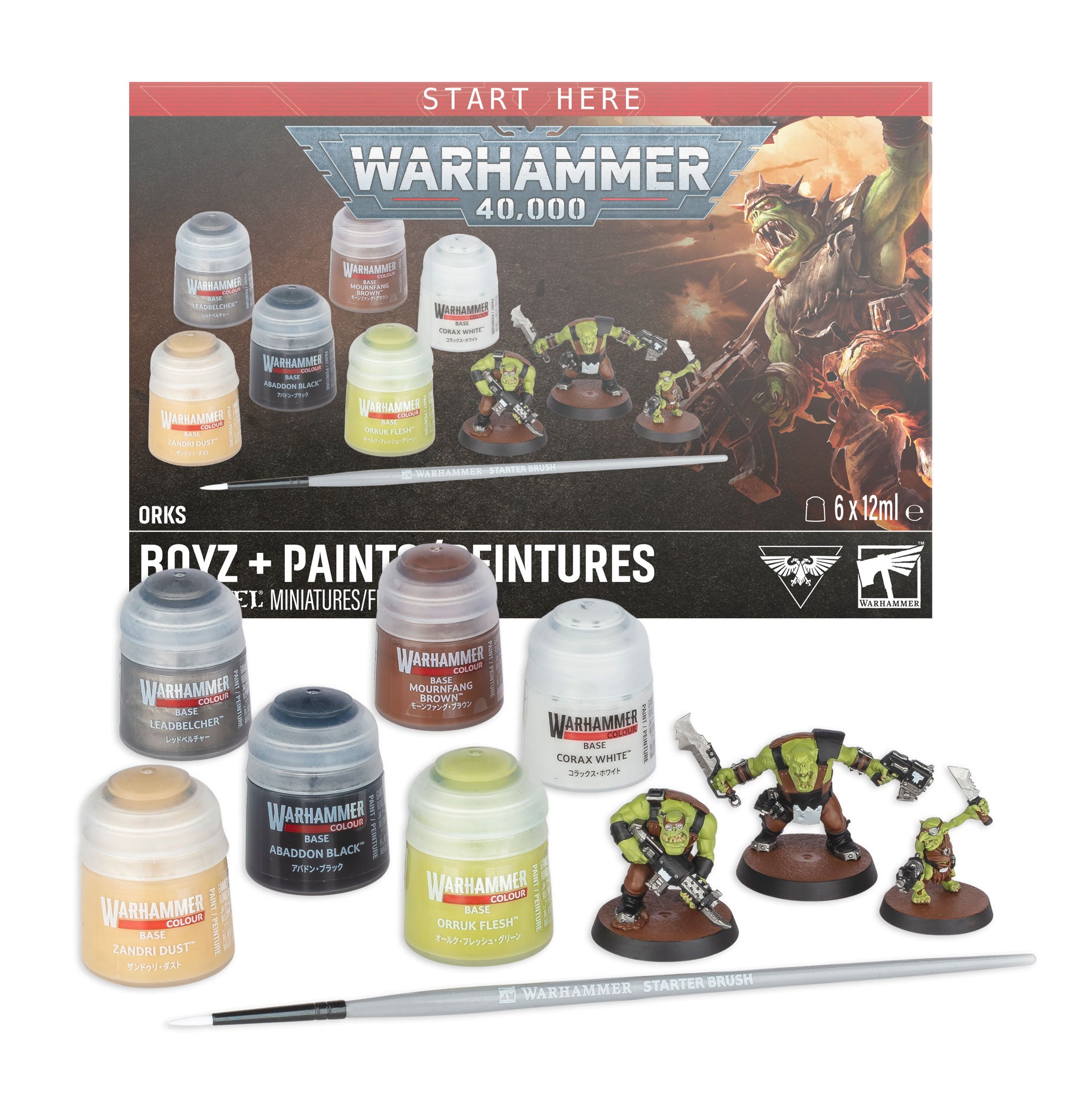 Orks + Paints [11Th Edition]