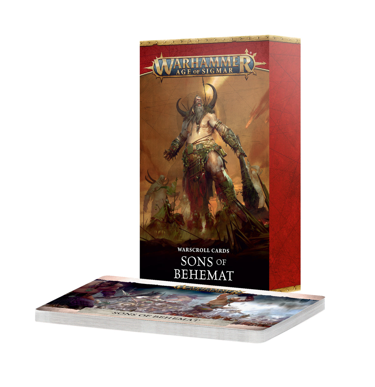Sons Of Behemat: Warscroll Cards [4Th Edition]