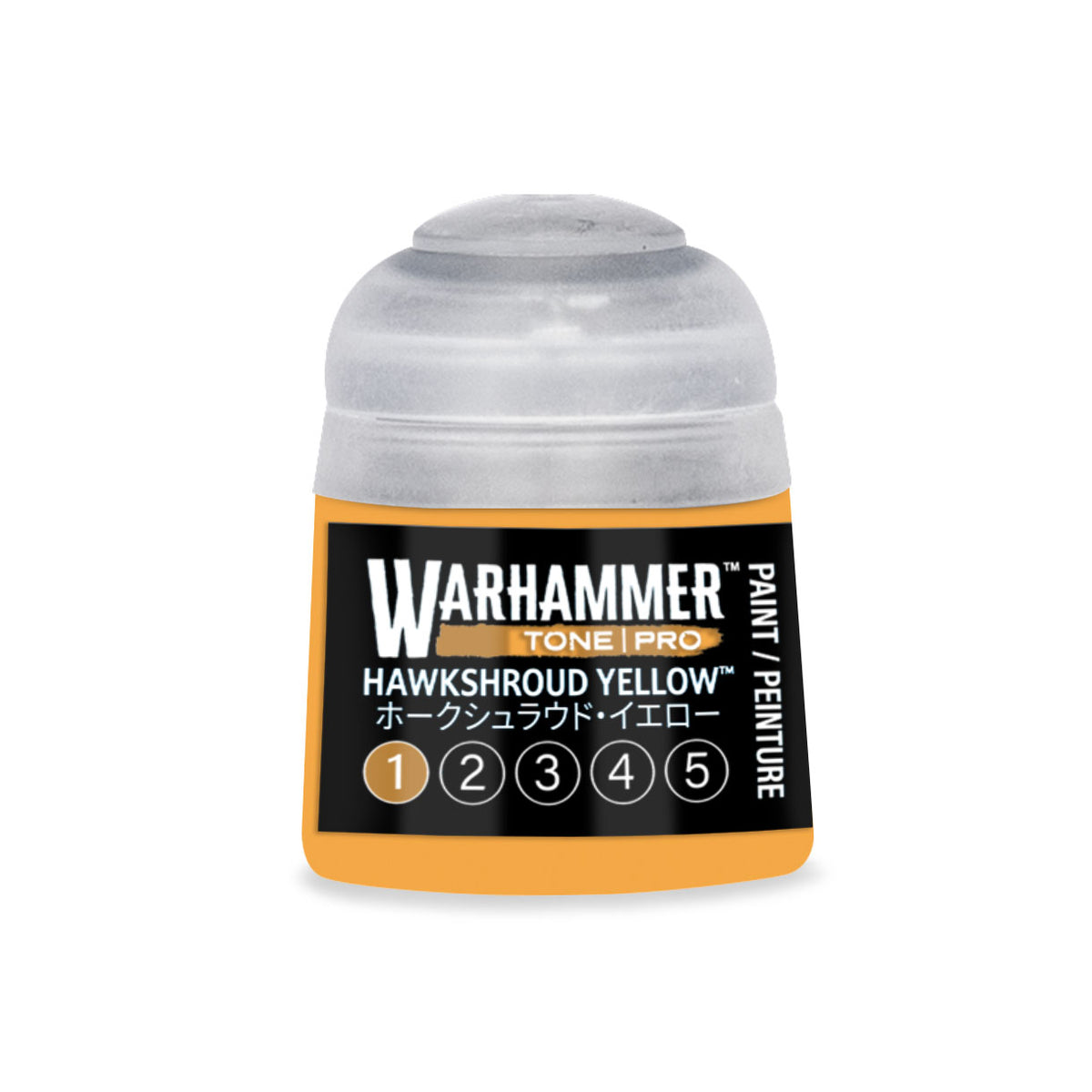 Warhammer Colour Tone Pro: Hawkshroud Yellow - 1