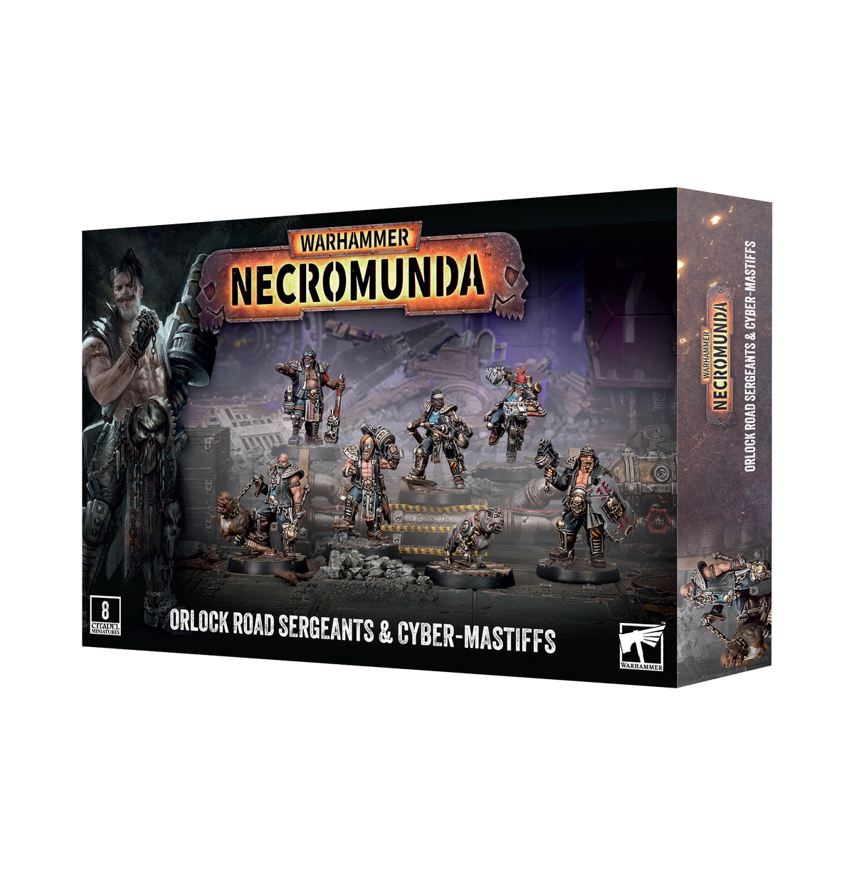 Necromunda: Orlock: Road Sergeants & Cyber-Mastiffs