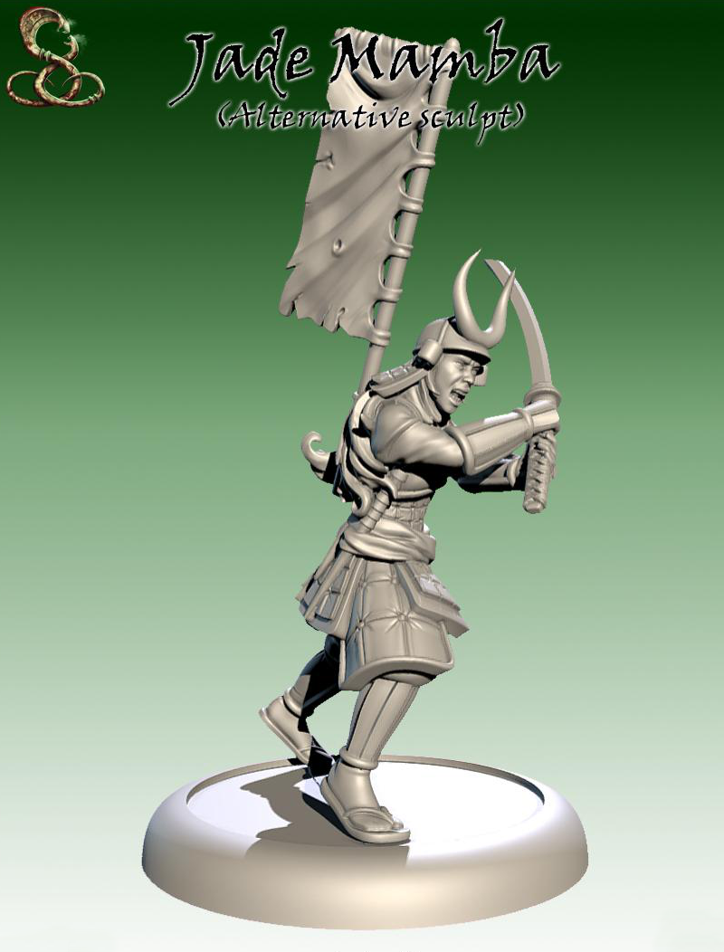 Bushido: Ito Clan: Jade Mamba Guard (Alternative Sculpt)