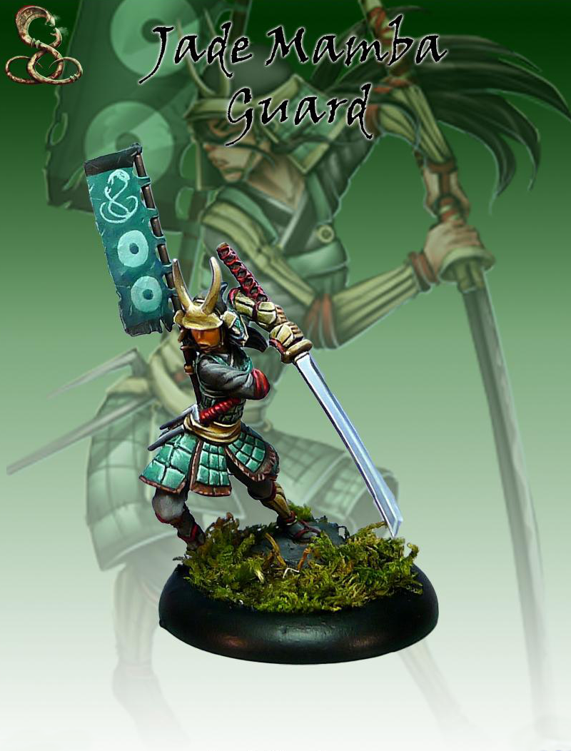 Bushido: Ito Clan: Jade Mamba Guard