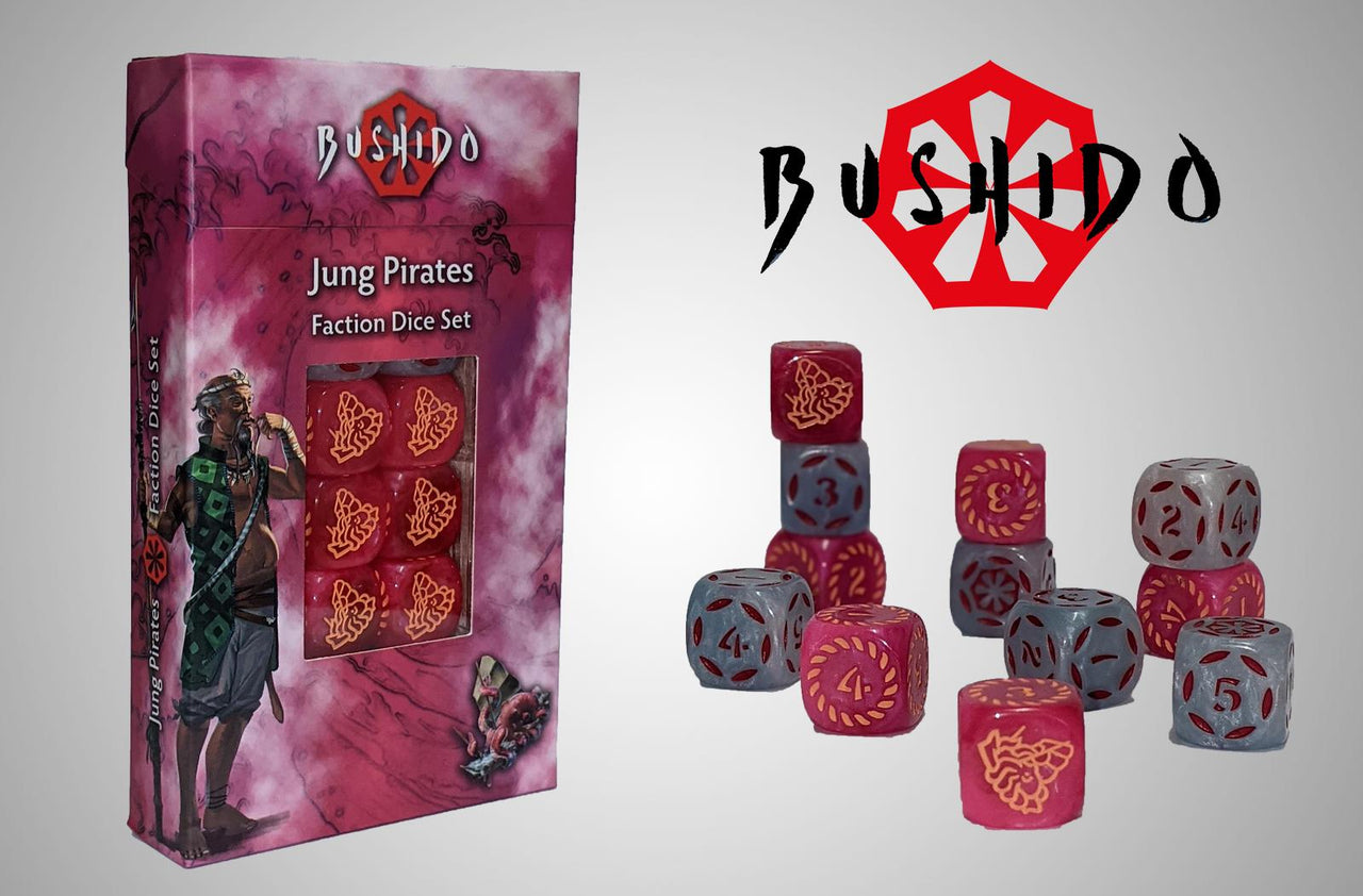 Bushido: Jung Pirates: Faction Dice Set