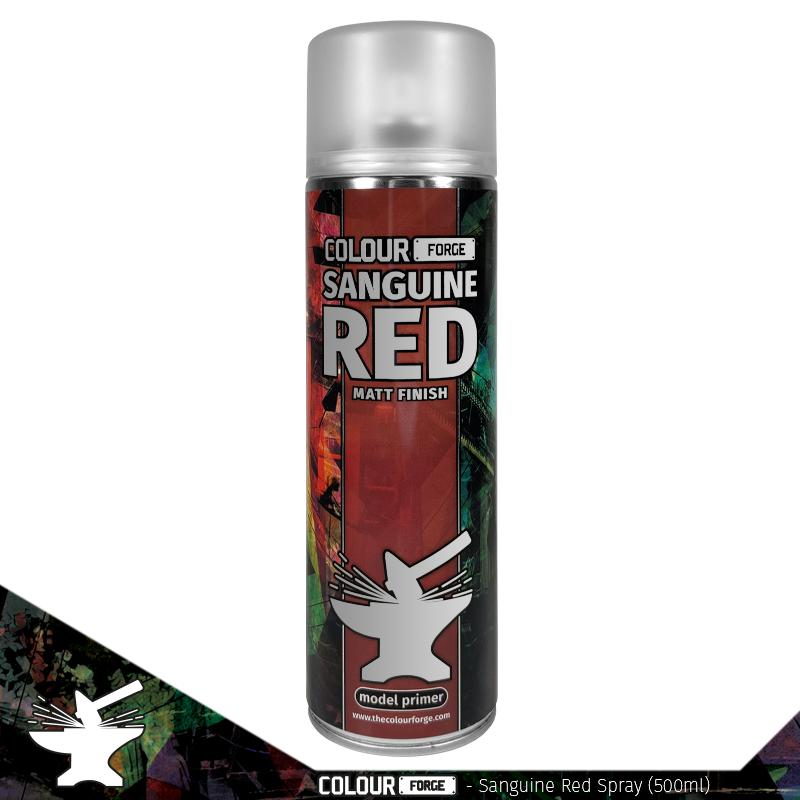 Colour Forge Spray: Sanguine Red