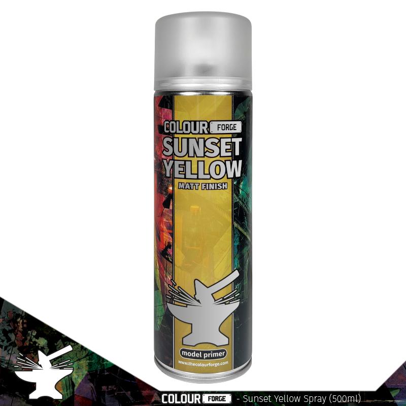 Colour Forge Spray: Sunset Yellow