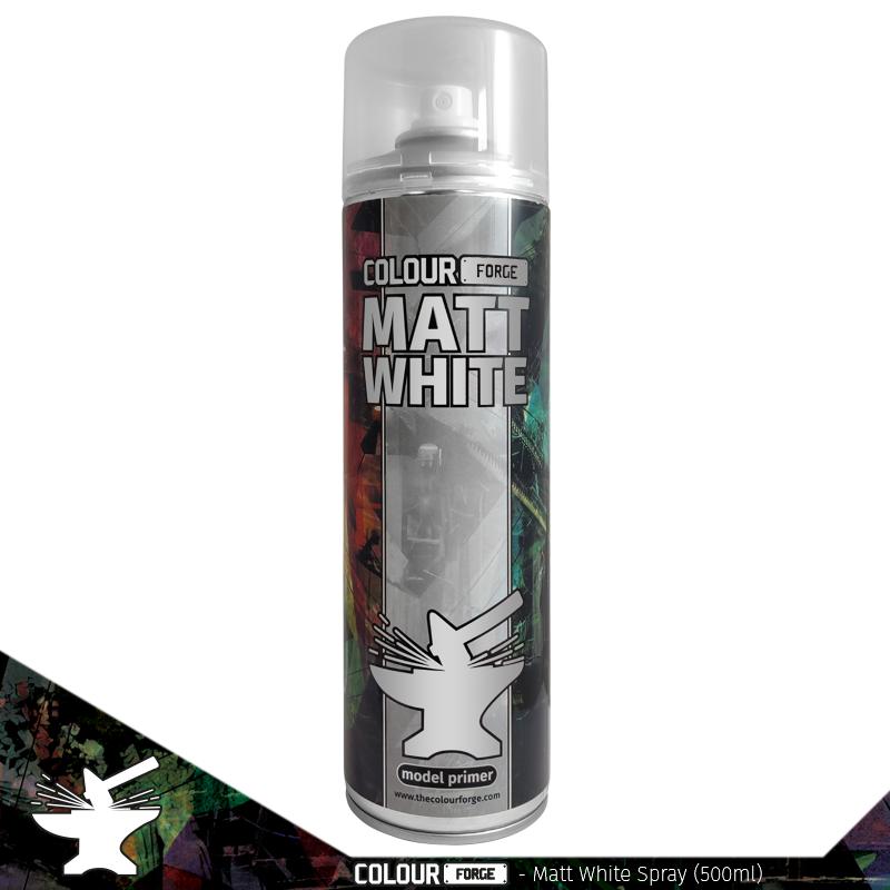 Colour Forge Spray: Matt White