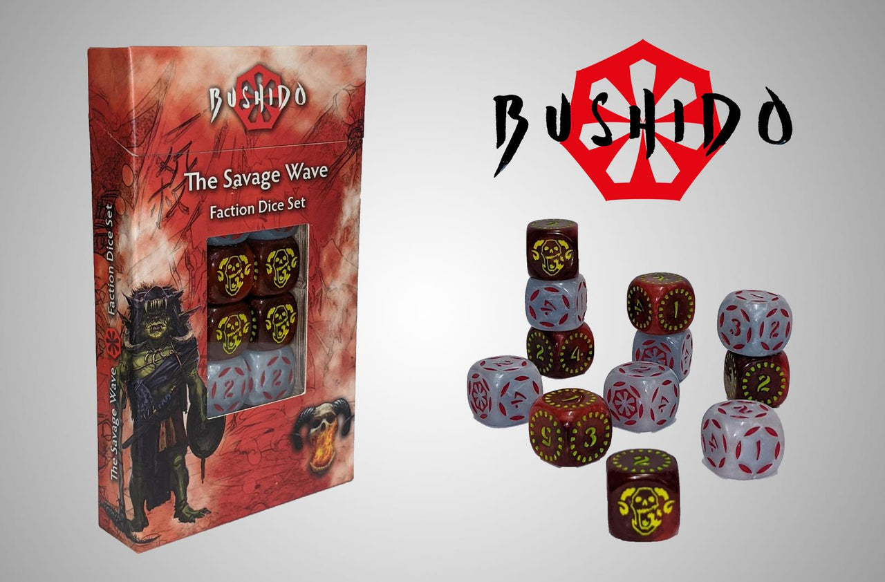 Bushido: Savage Wave: Faction Dice Set