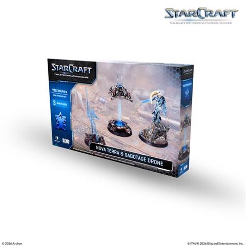 StarCraft TMG: Terran: Nova Terra Hero Expansion Set