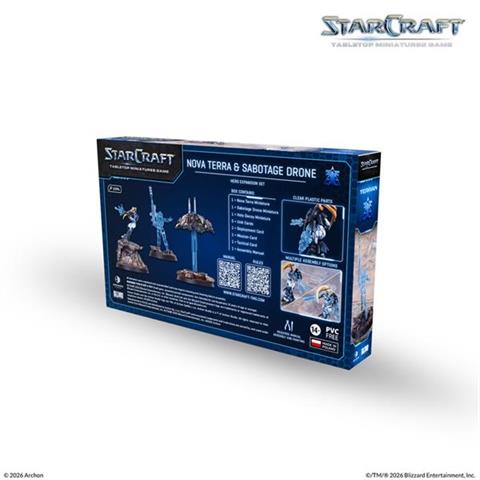StarCraft TMG: Terran: Nova Terra Hero Expansion Set