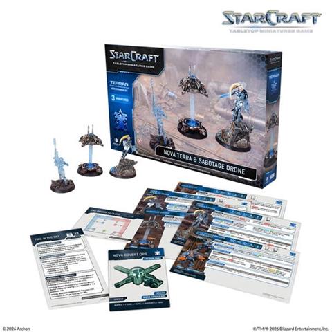 StarCraft TMG: Terran: Nova Terra Hero Expansion Set