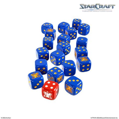 StarCraft TMG: Terran: Custom Dice Set
