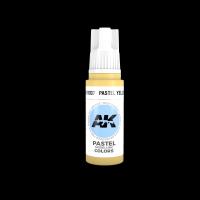 AK Interactive: 3G Acrylic Pastel Yellow 17ml