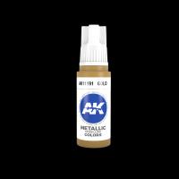 AK Interactive: 3G Acrylic Gold 17ml