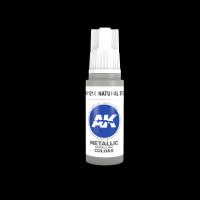 AK Interactive: 3G Acrylic Natural Steel 17ml