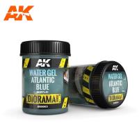 AK Interactive: Water Gel Atlantic Blue - 250ml (Acrylic)