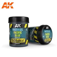 AK Interactive: Water Gel Pacific Blue - 250ml (Acrylic)