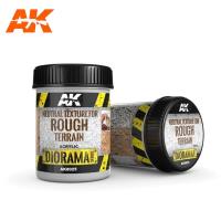 AK Interactive: Neutral Texture For Rough Terrains - 250ml - Base Product (Acrylic)