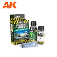 AK Interactive: Resin Stagnant Water Components Epoxy Resin 180ml