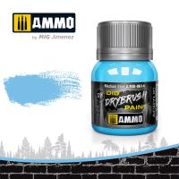 Thumbnail for Ammo Mig Dio Drybrush Acrylic Paint 40ml - Medium Blue