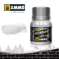 Thumbnail for Ammo Mig Dio Drybrush Acrylic Paint 40ml - Light Metal