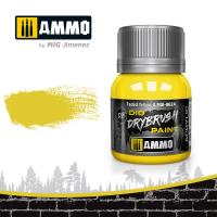 Ammo Mig Dio Drybrush Acrylic Paint 40ml - Faded Yellow