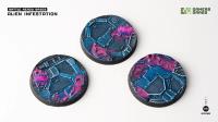 Thumbnail for Gamers Grass: Battle Ready Bases - Alien Infestation - Round 50mm (x3)