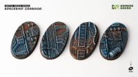 Thumbnail for Gamers Grass: Battle Ready Bases - Spaceship Corridor - Oval 60mm (x4)