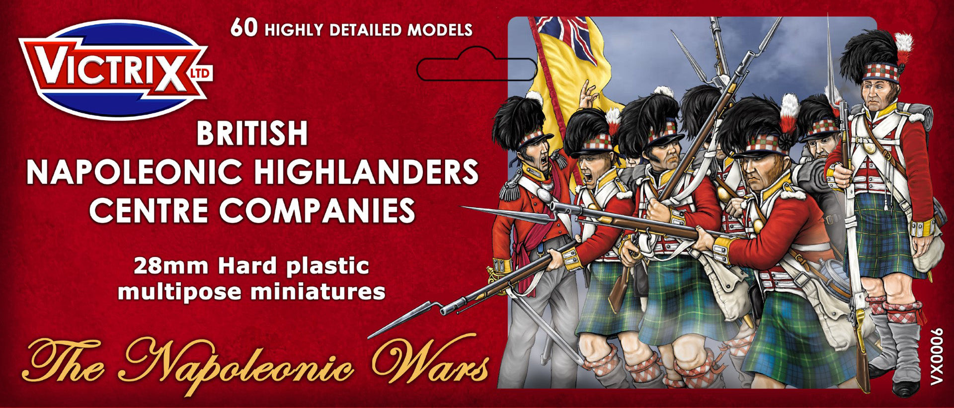 Victrix Limited: British Napoleonic Highlander Centre Companies