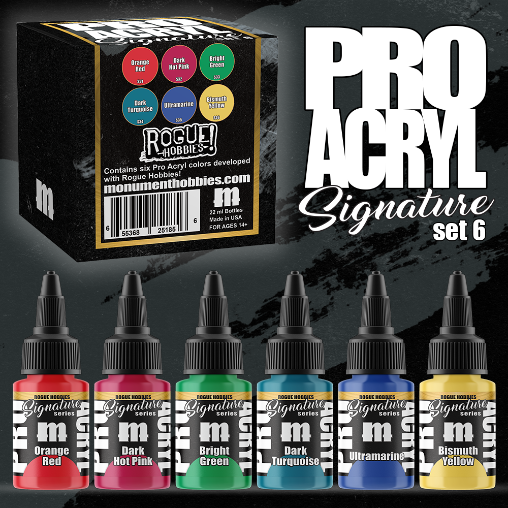 [Pre-Order] ProAcryl: Rogue Hobbies Signature Set - 6 colors