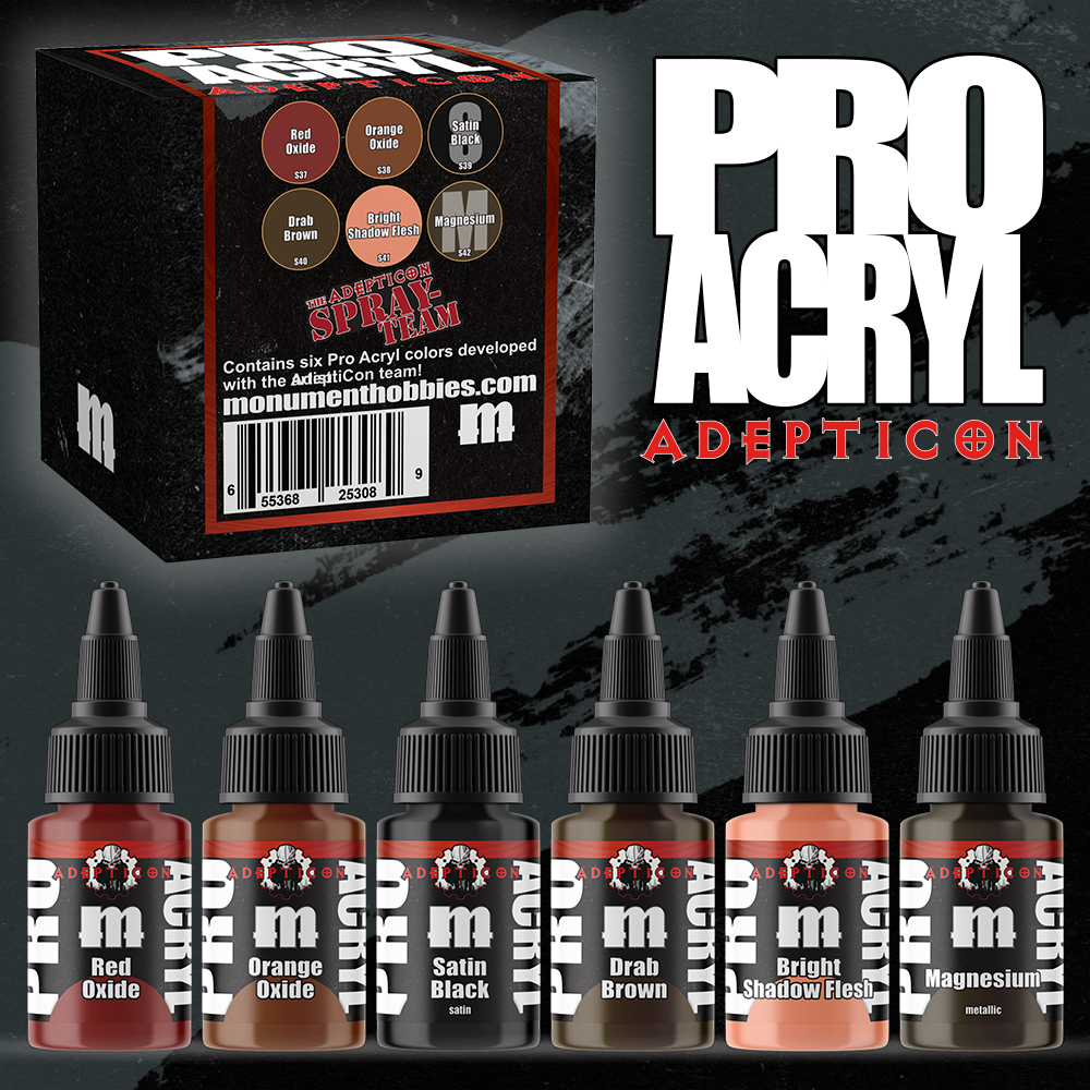 ProAcryl: Adepticon Spray Team Signature Set - 6 colors